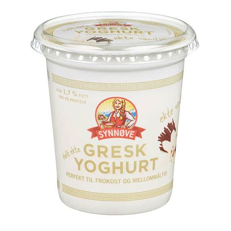 Lage gresk yoghurt